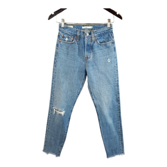 Levi's Lot of (3) Wedgie Icon Fit High Rise Cheeky Ankle Jeans Casual Women's 24 - Picture 3 of 12